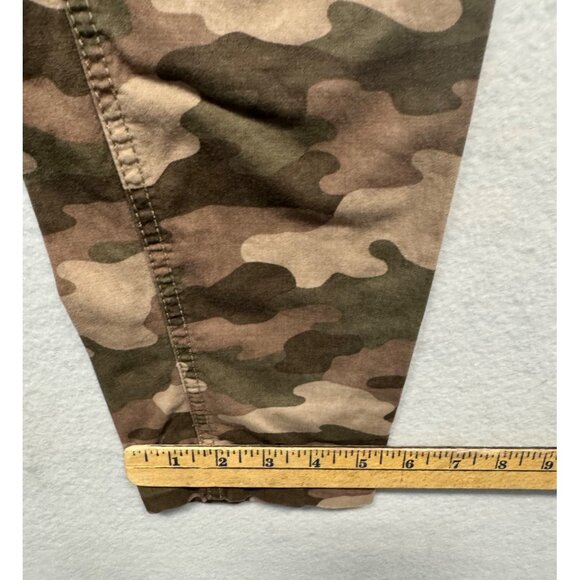 Womens SO Brand Camouflage Print Casual Pants Size 5 Cotton Blend Slim Fit - Picture 9 of 10